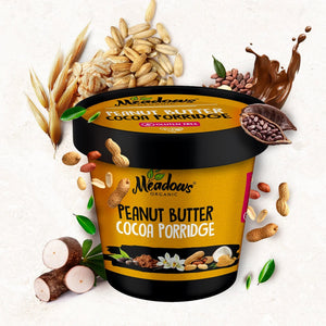 Meadows Organic Peanut Butter Cocoa Porridge - 400g