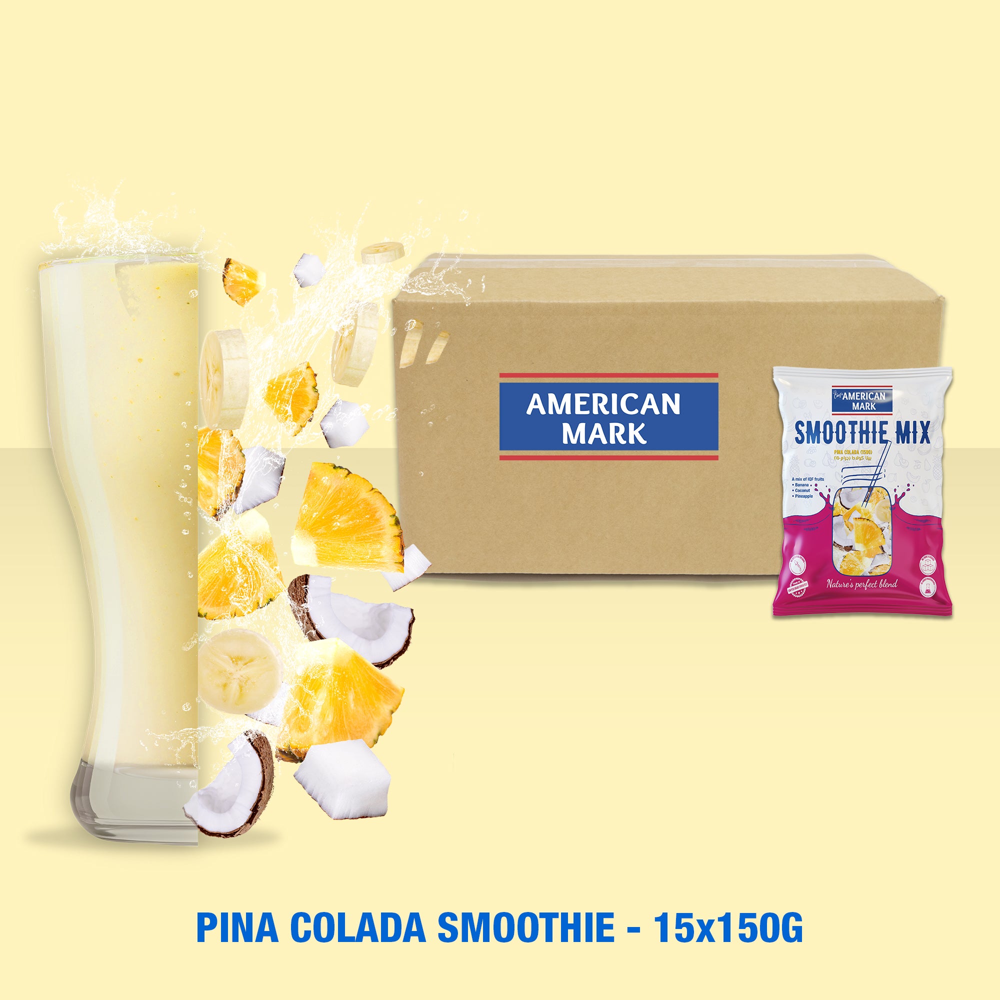 Pina Colada Smoothie 15x150g