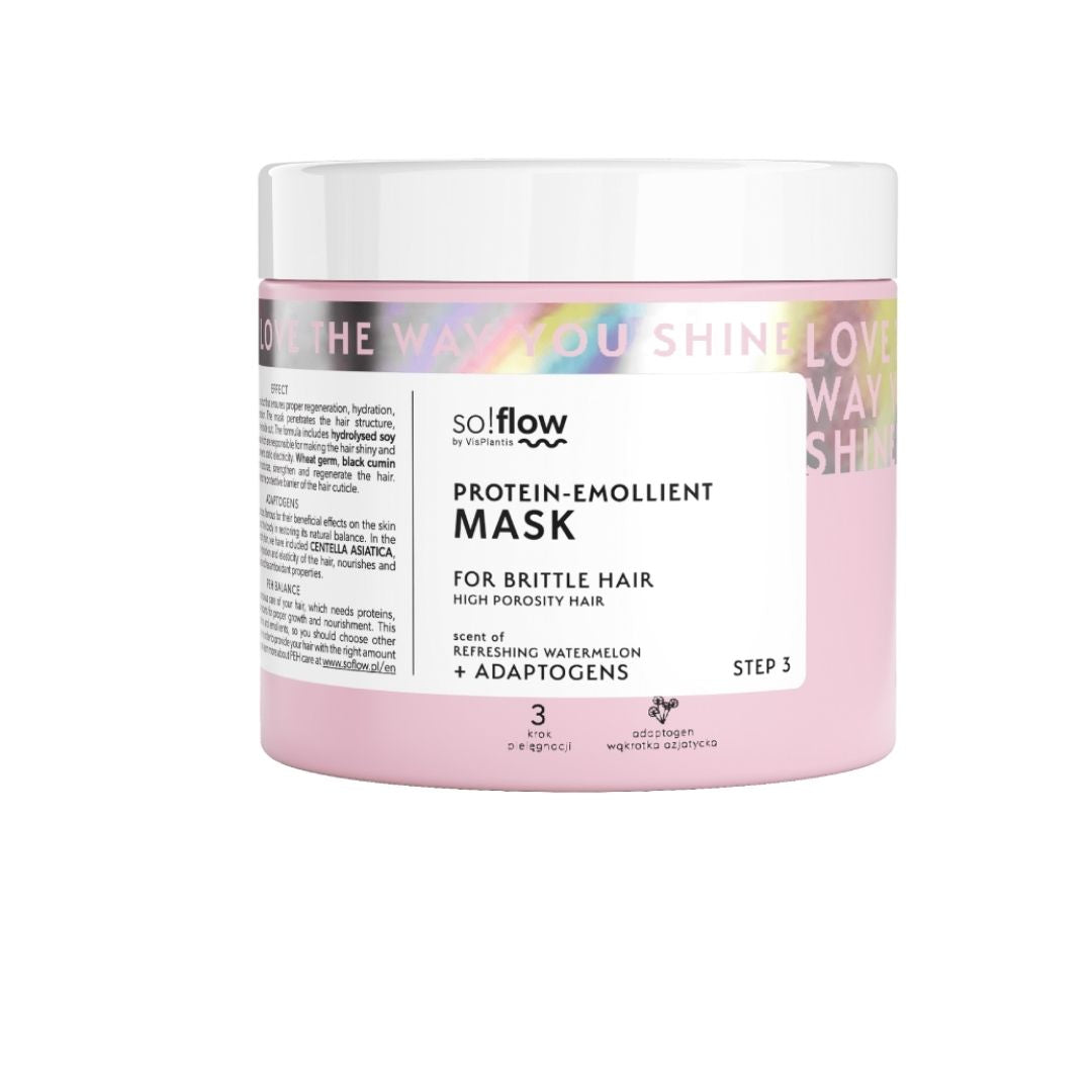 Protein Emollient Mask For Brittle Hair High Porosity Hair