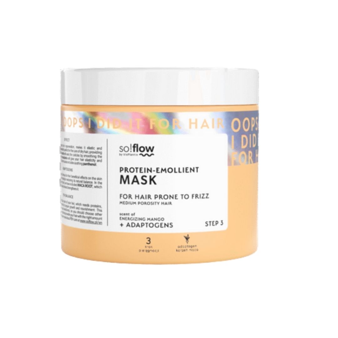 Protein Emollient Mask For Hair Prone To Frizz Medium Porosity Hair