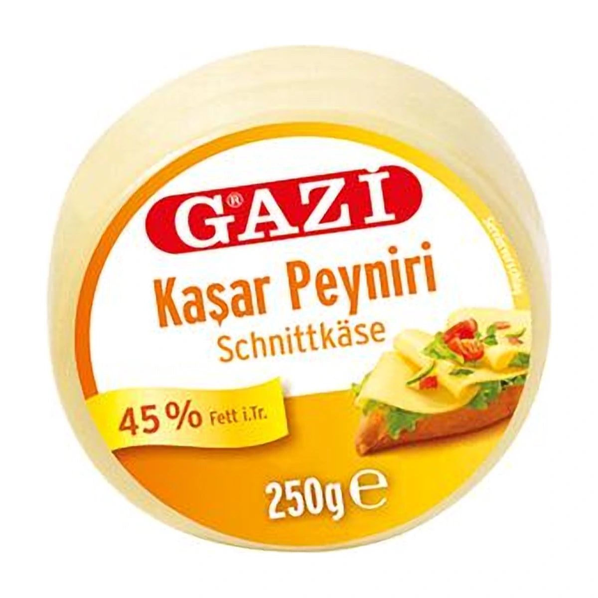 Gazi Kashkaval Hard Cheese 250gm | Welaza