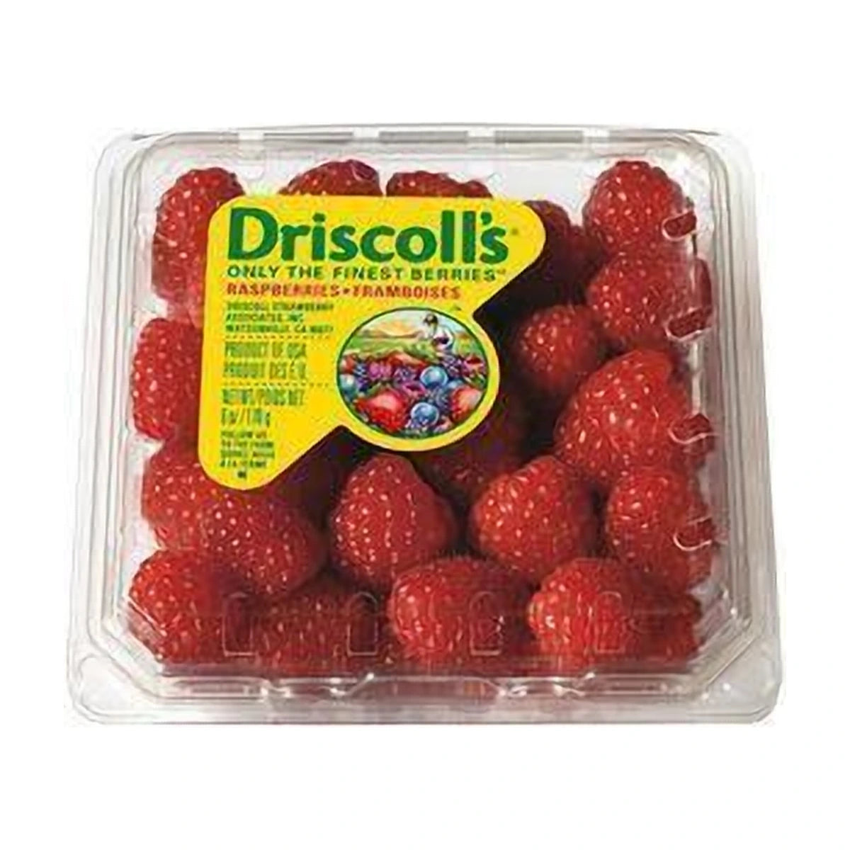 Raspberry Driscolls 125g | Welaza