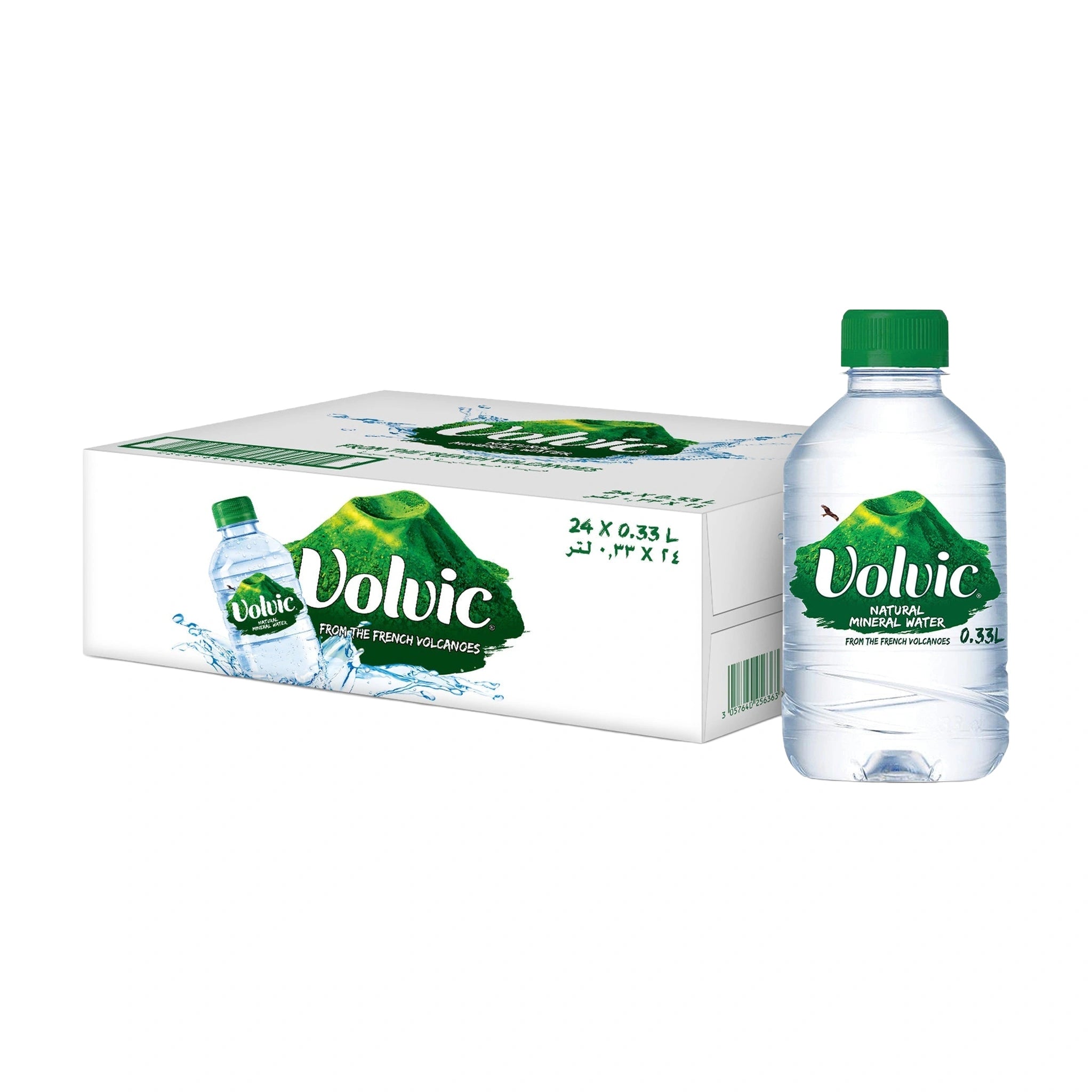 Volvic Natural Mineral Water 330ml x 24Pcs Case