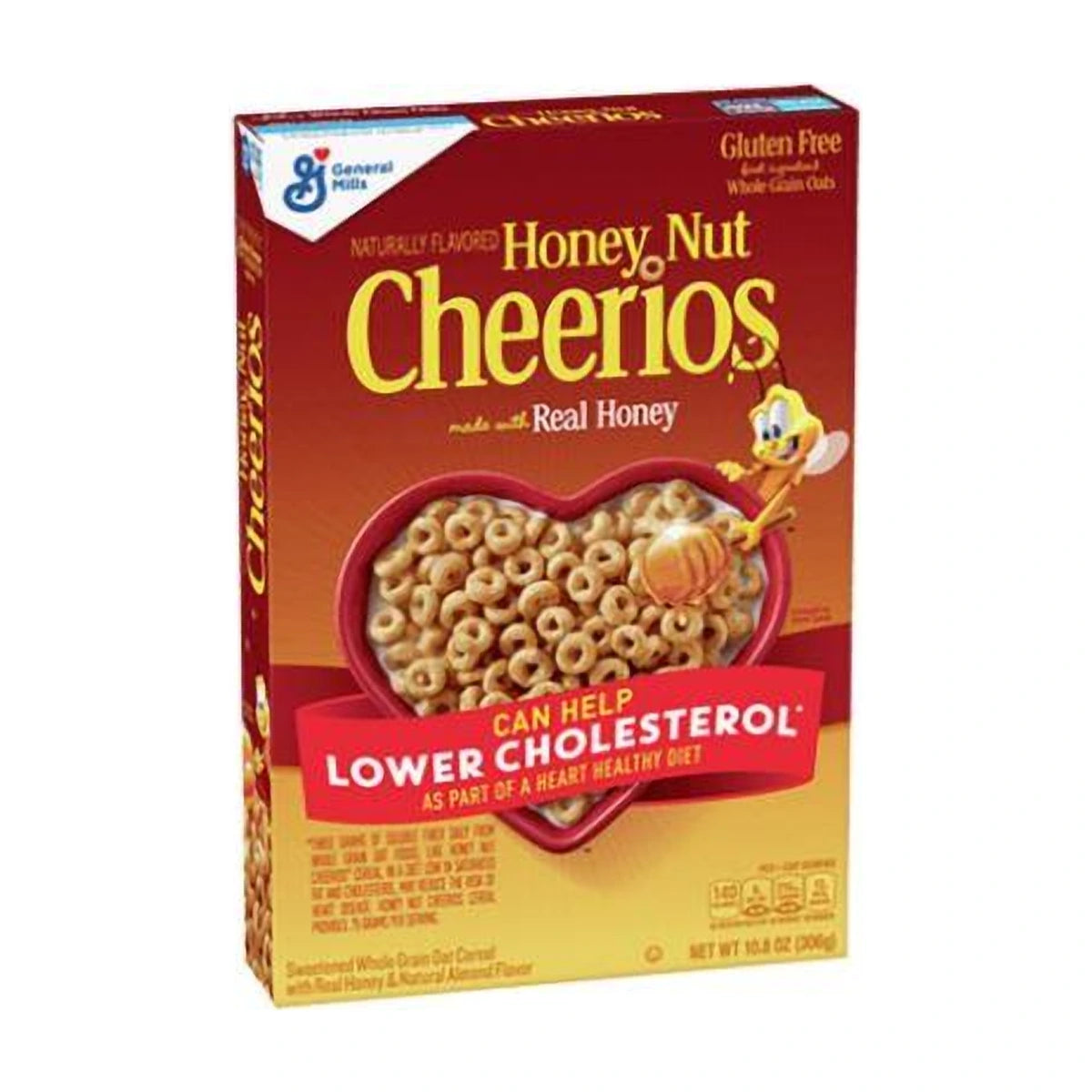 Honey Nut Cheerios Cereal mid 306g | Welaza