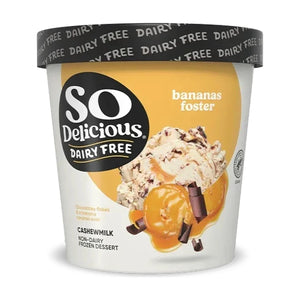 So Delicious Bananas Foster Cashewmilk Non-Dairy Frozen Dessert 473ml | Welaza