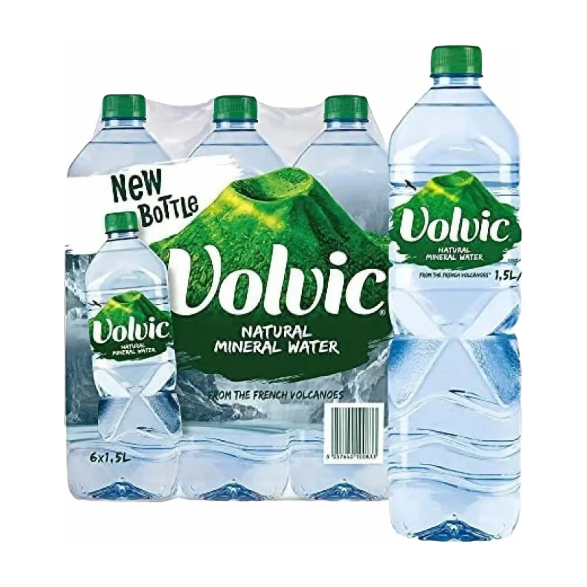 Volvic Natural Mineral Water 1.5L (4+2Free)