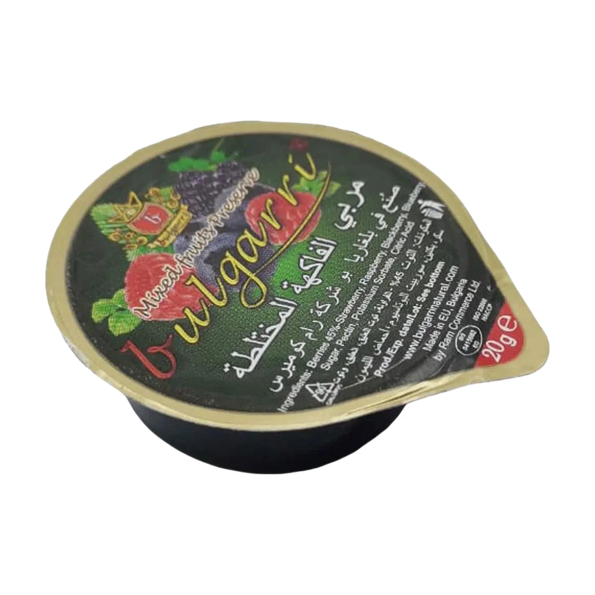 Bulgarri Mixed Fruits Jam 20g x 100