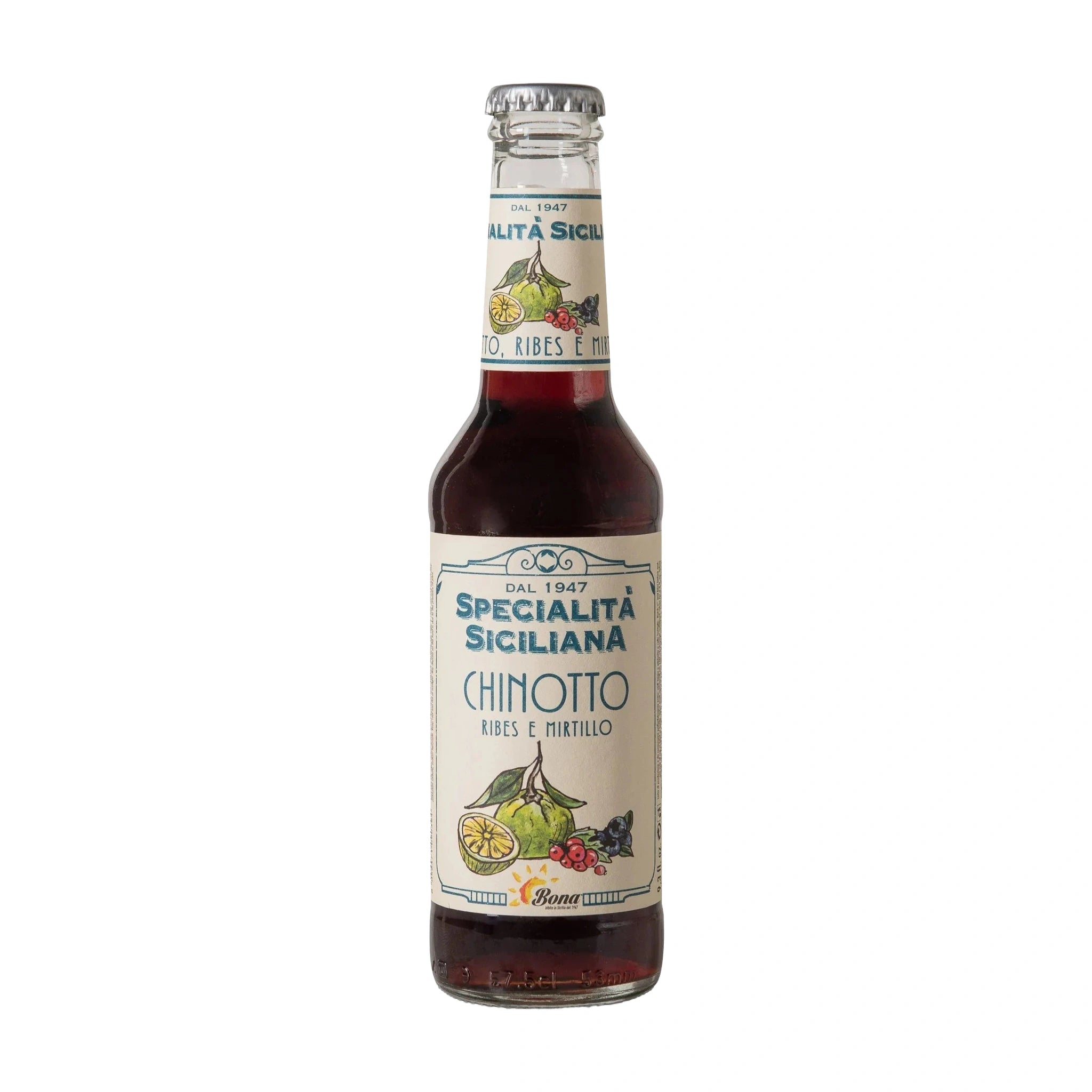 Specialita Siciliana Chinotto Red Current & Blueberry Italian Soft Drink