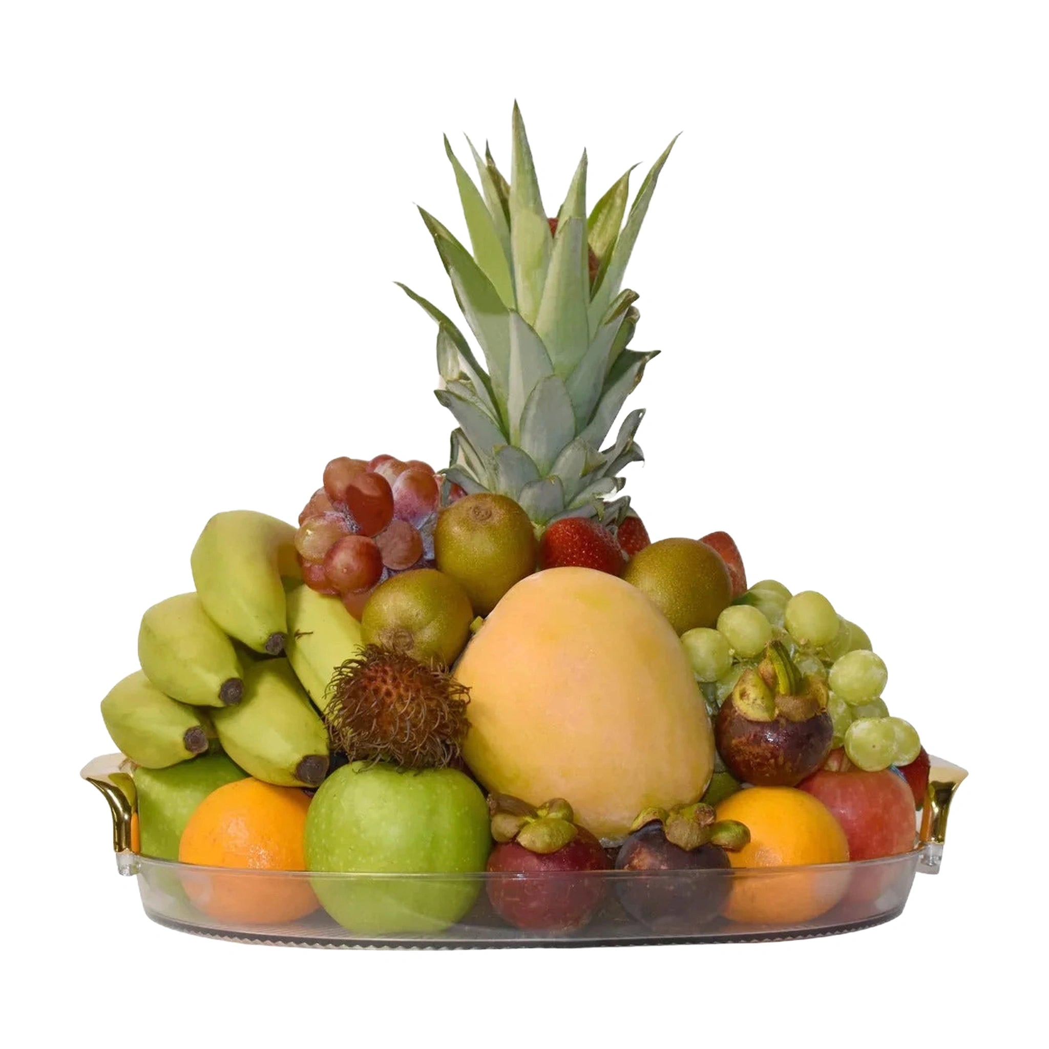 Exotic Fruit Gold Tray