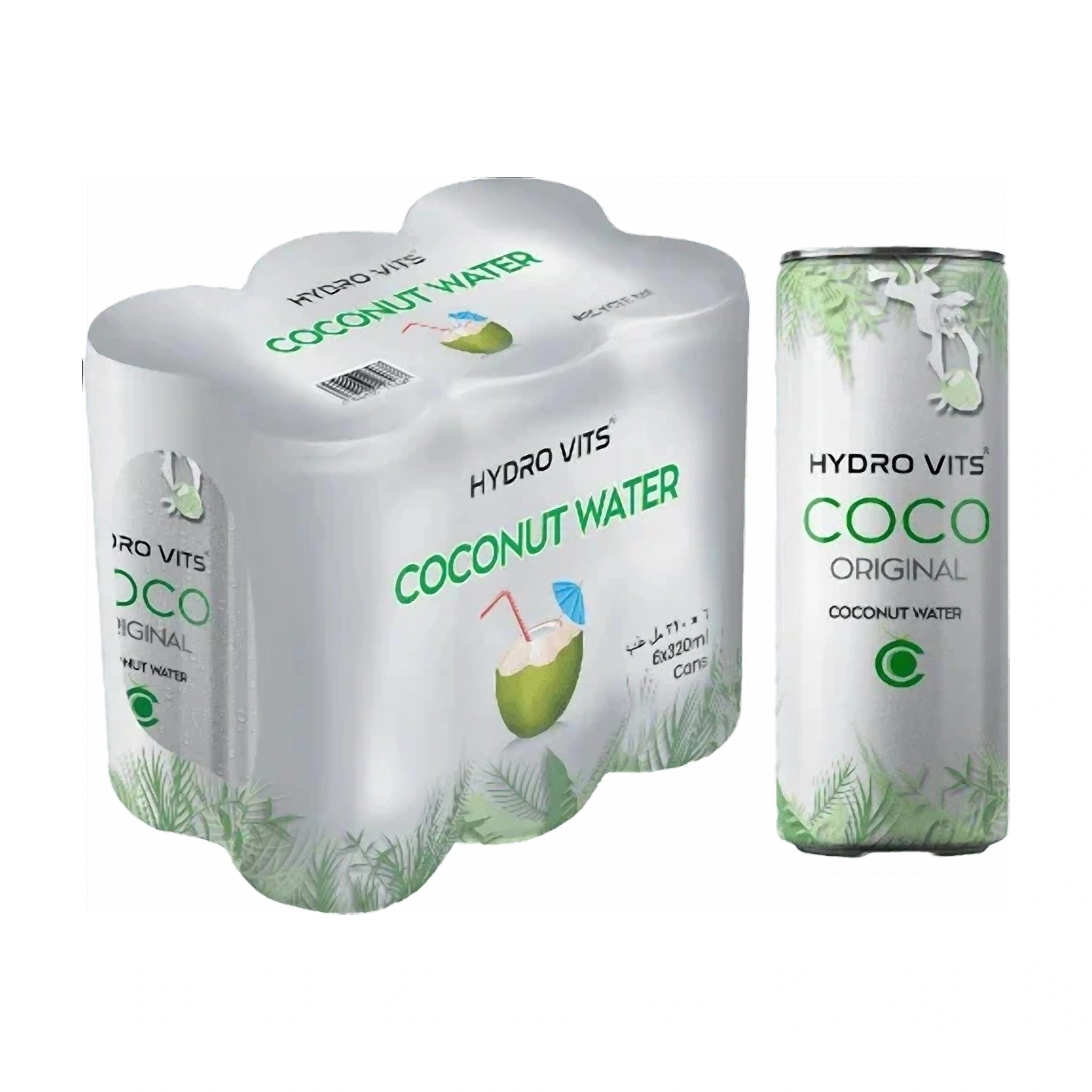 Hydro Vits Coconut Water 6 x 320ml Case