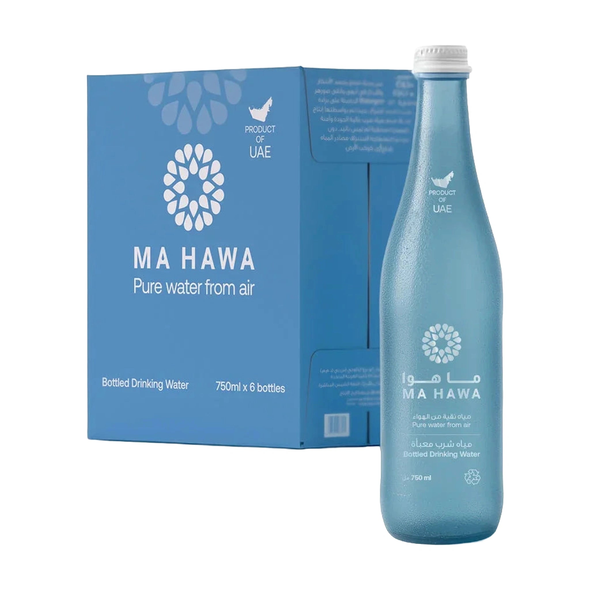 Ma Hawa Bottled Drinking Still Water 750ml x 6