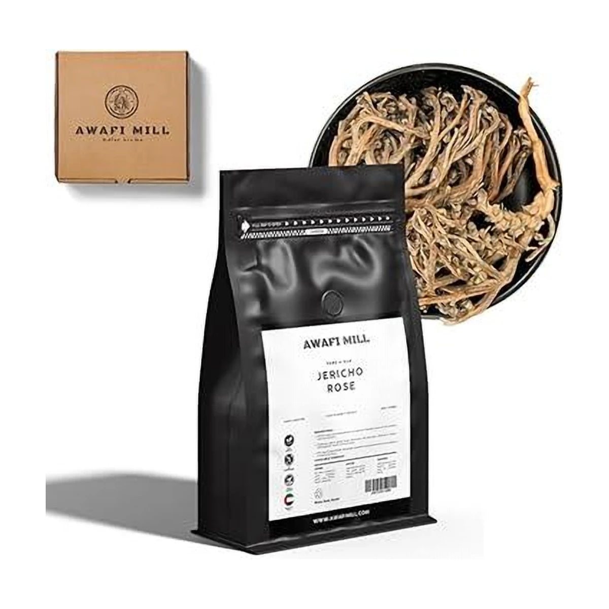 AWAFI MILL Jericho Rose | Anastatica hierochuntica - Pack of 3 | Welaza