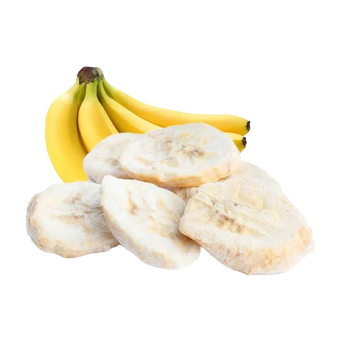 Freeze-Dried Banana, 500 g Bulk Pack
