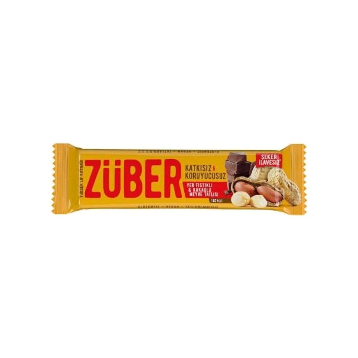 ZÜBER पीनट एंड कोको फ्रूट बार 35 ग्राम