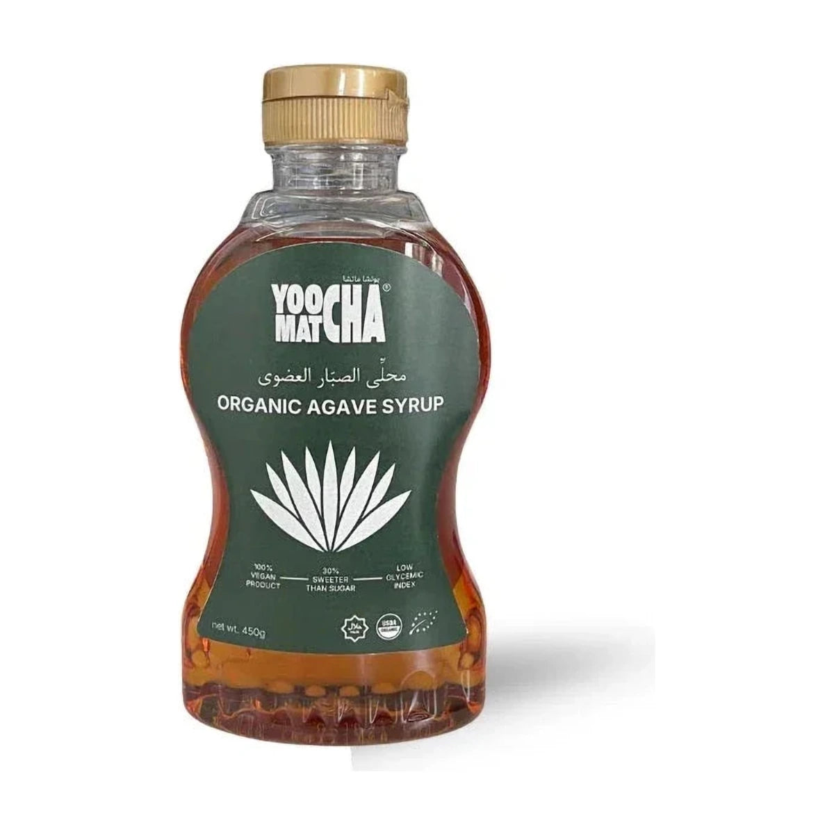 Yoocha Matcha Organic Agave Syrup 450g | Welaza