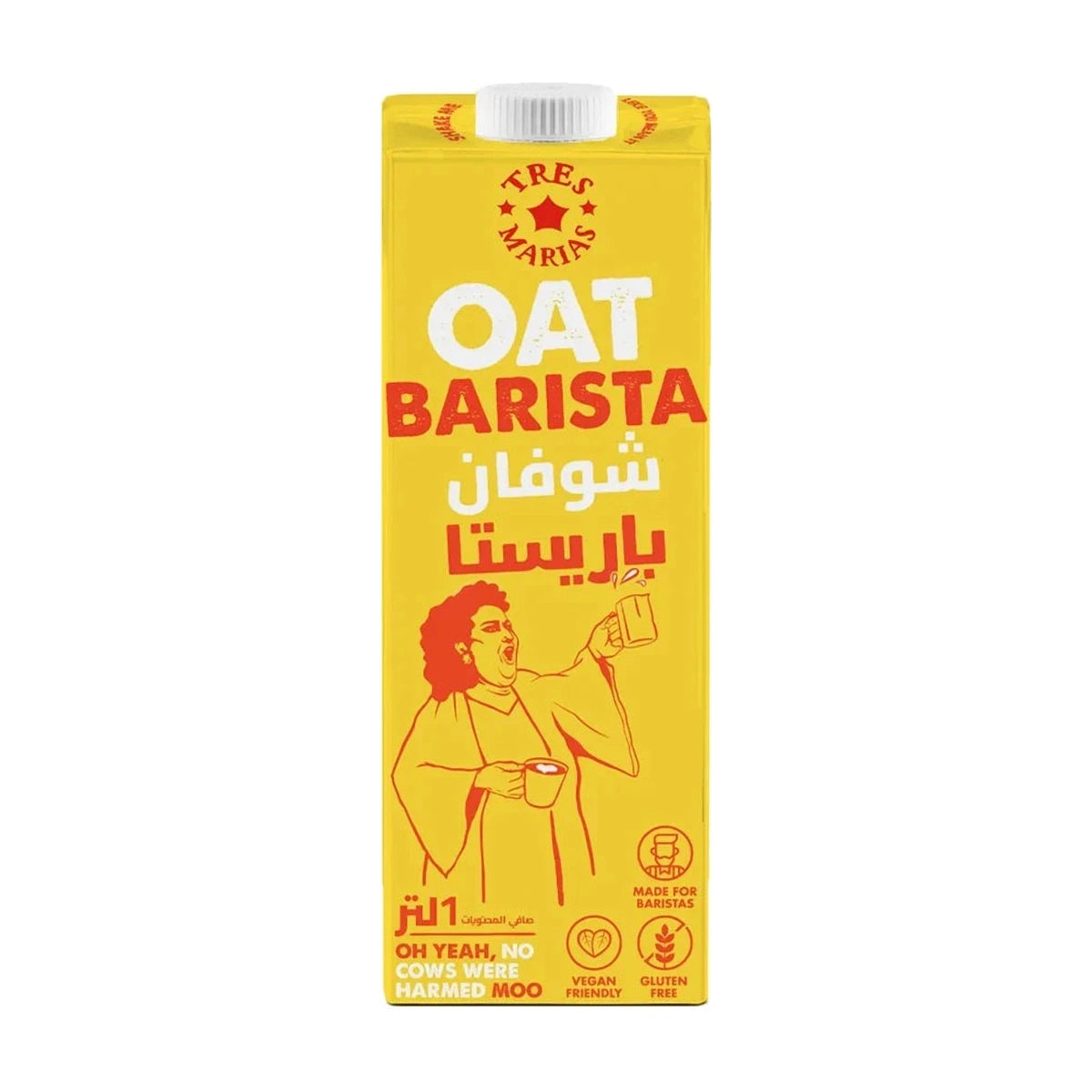 Tres Marias Barista Oat Drink 1L | Welaza