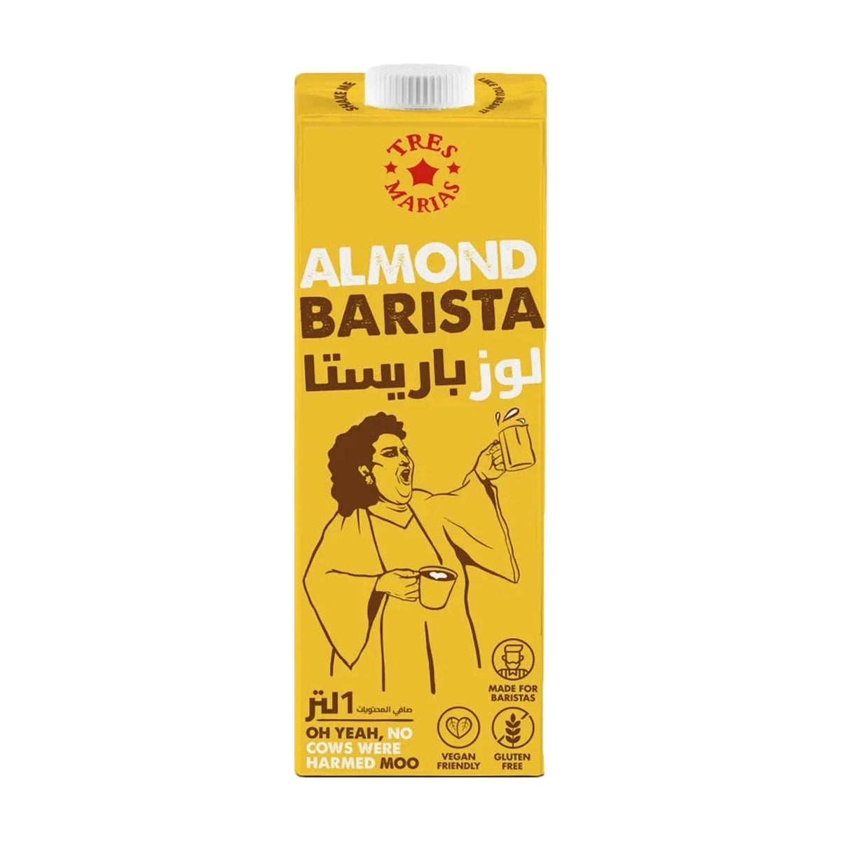 Tres Marias Barista Almond Drink 1L | Welaza