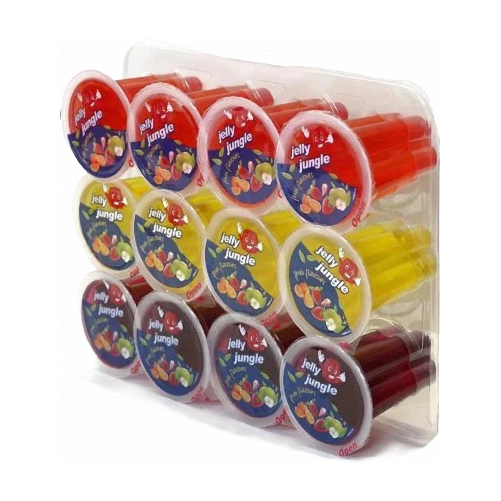 Jungle Jelly Pineapple & Tutti Frutty (12 pcs) 840g
