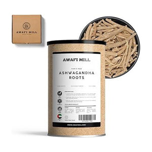 AWAFI MILL Ashwagandha Root Withania Somnifera - 100 g | 3.5 Oz | Welaza