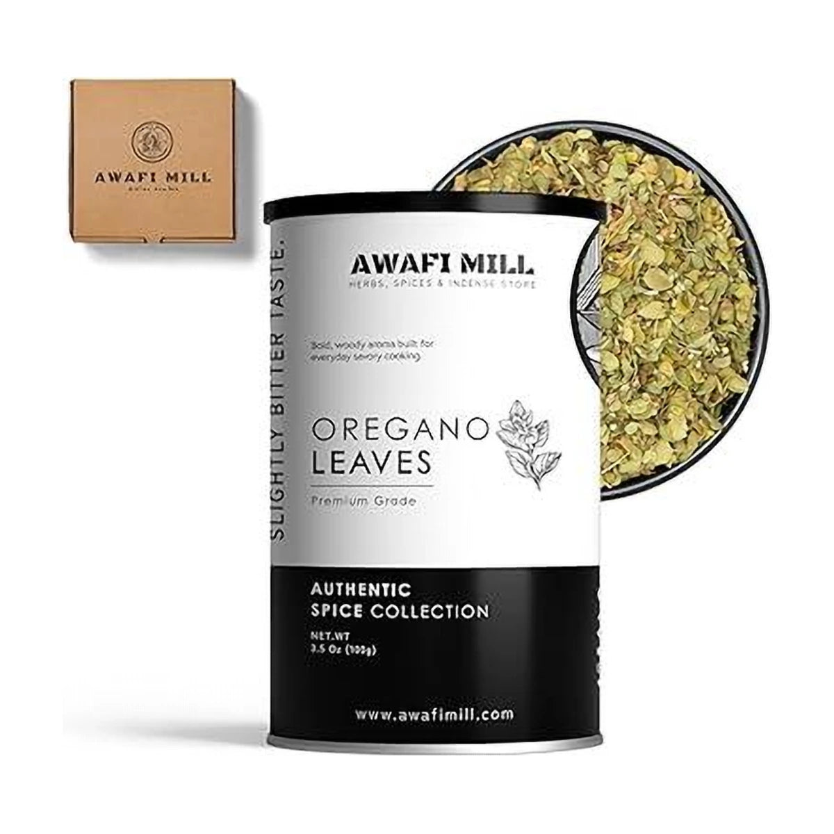 AWAFI MILL Oregano Leaves Origanum Vulgare - 100 g | 3.5 Oz | Welaza