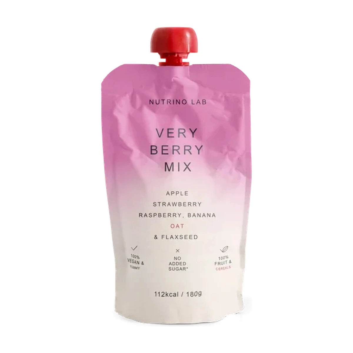 Nutrino Lab Very Berry Mix (Apple, Strawberry, Raspberry, Banana, Oat & Flaxseed) 180g | Welaza