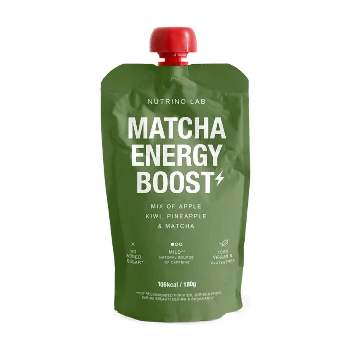 Nutrino Lab Matcha Energy Boost – Mix of Apple, Kiwi, Pineapple & Matcha 180g | Welaza
