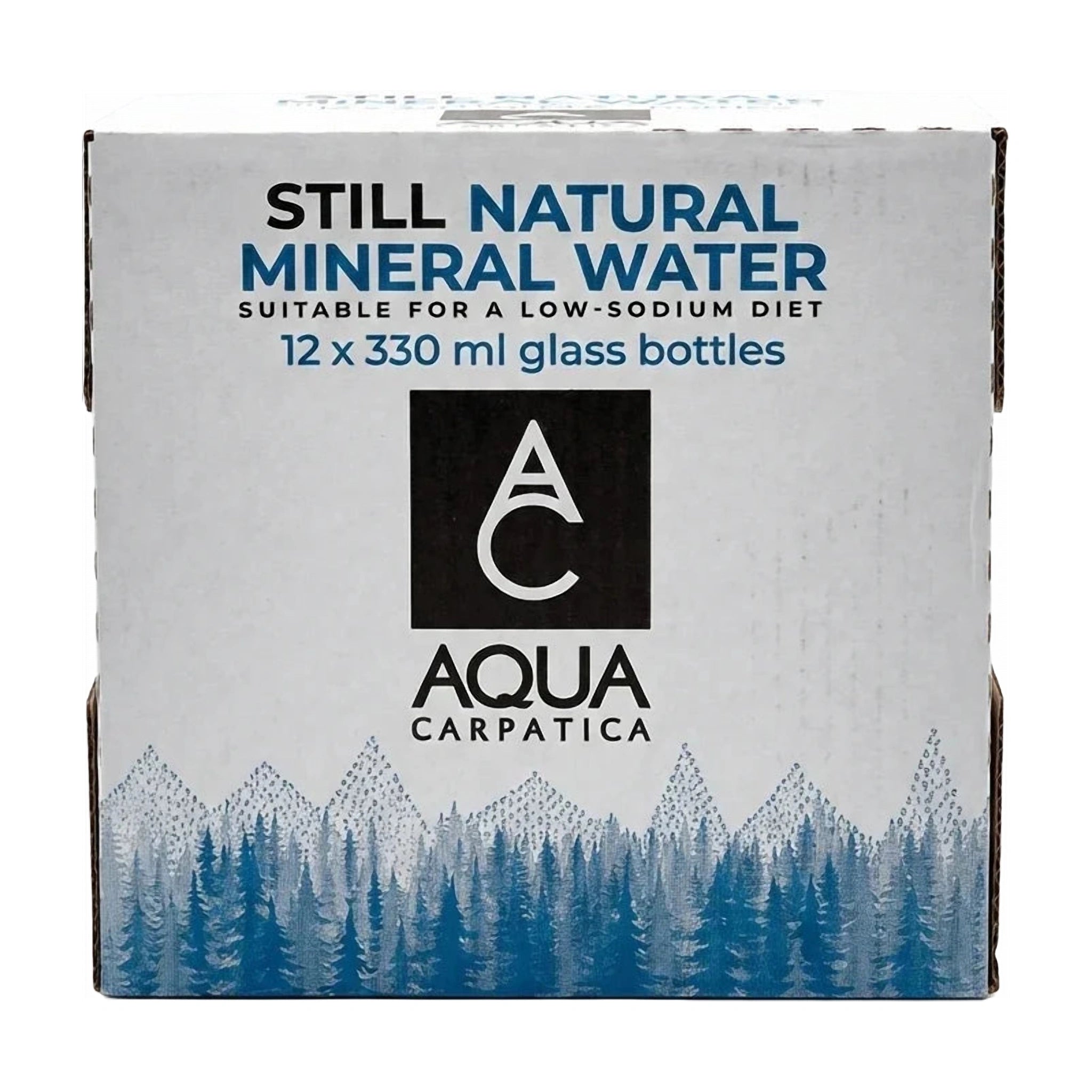 Aqua Carpatica Still Glass bottle Natural Mineral Water