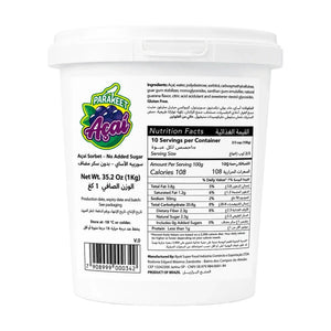 Parakeet Zero Acai Sorbet - 3.6Kg