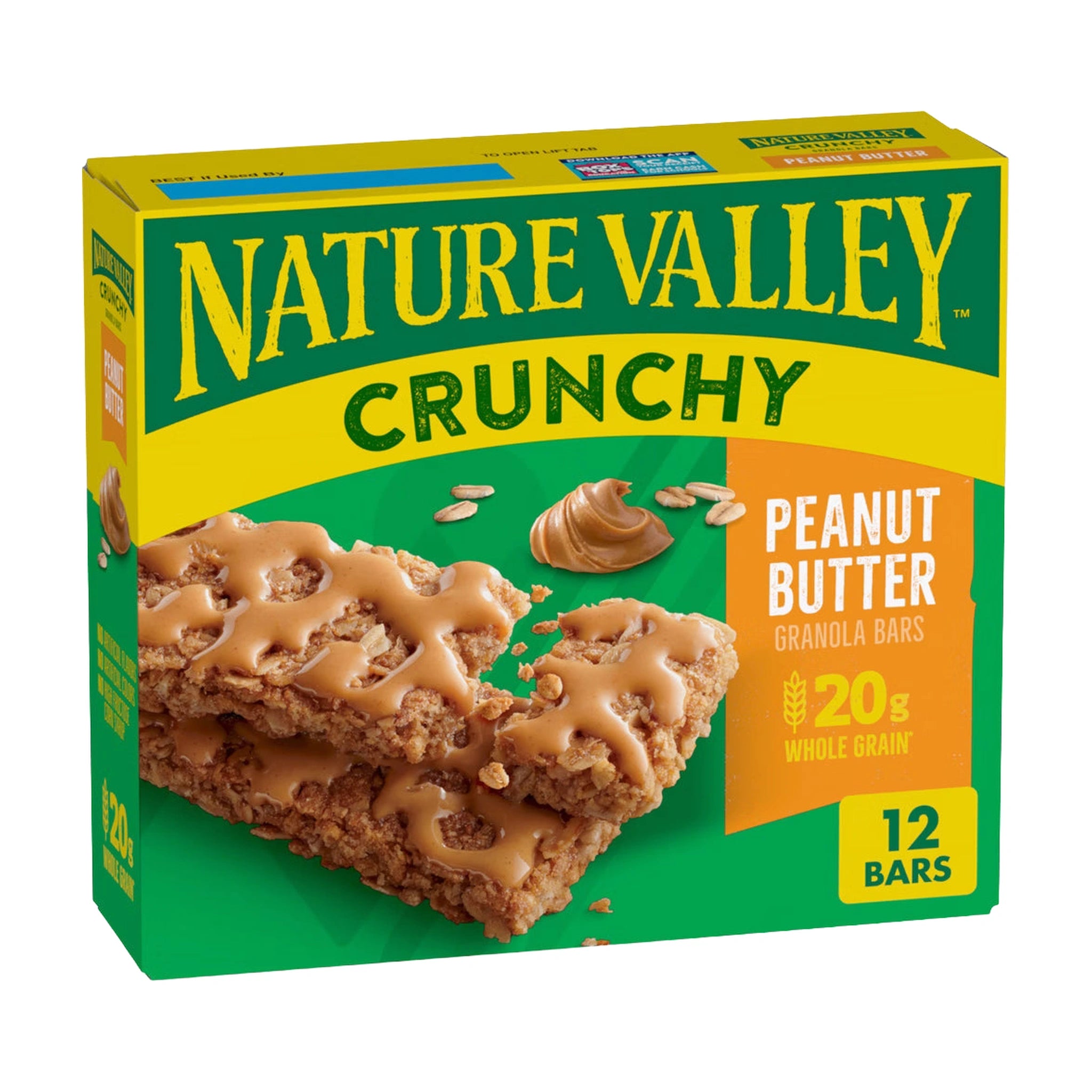 Nature Valley Crunchy Granola Bars, Peanut Butter 12/8.94 OZ