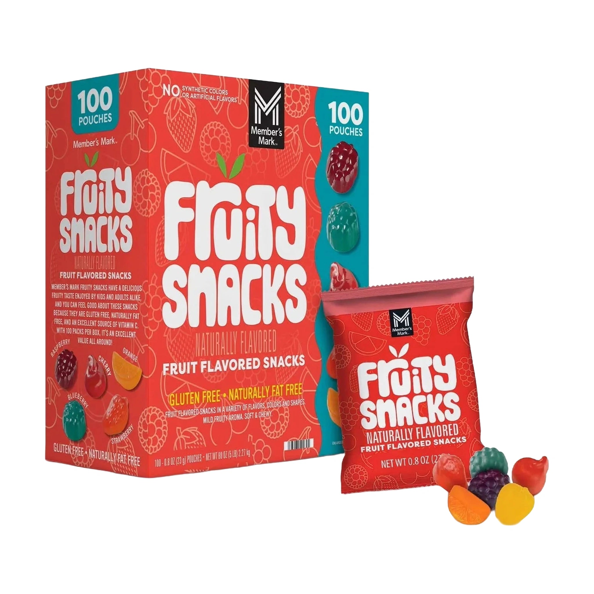 Fruity Snacks,23g (100 pk)