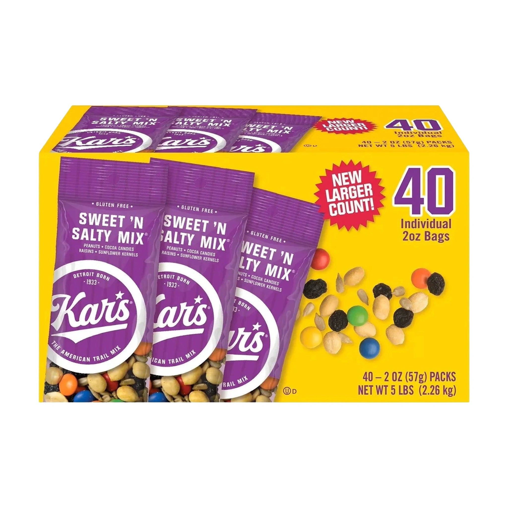 Kar's Sweet 'n Salty Trail Mix, 57g (40 pk)