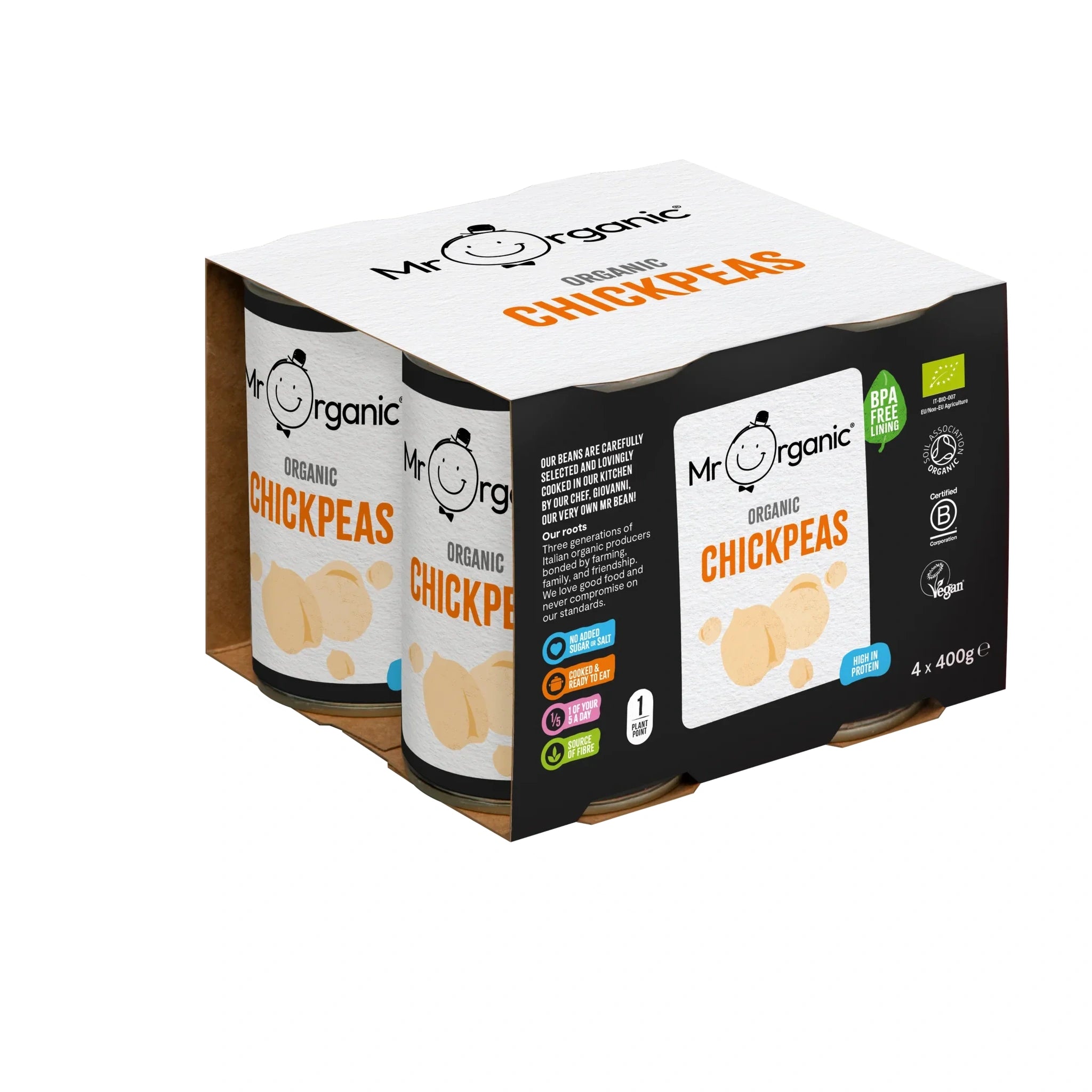 Mr Organic Chick Peas