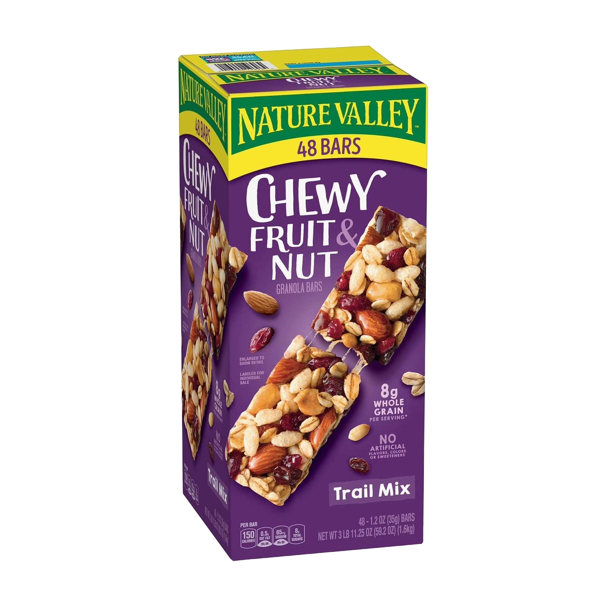 Nature Valley Chewy Trail Mix Fruit & Nut Granola Bars - 35g(48 pc)