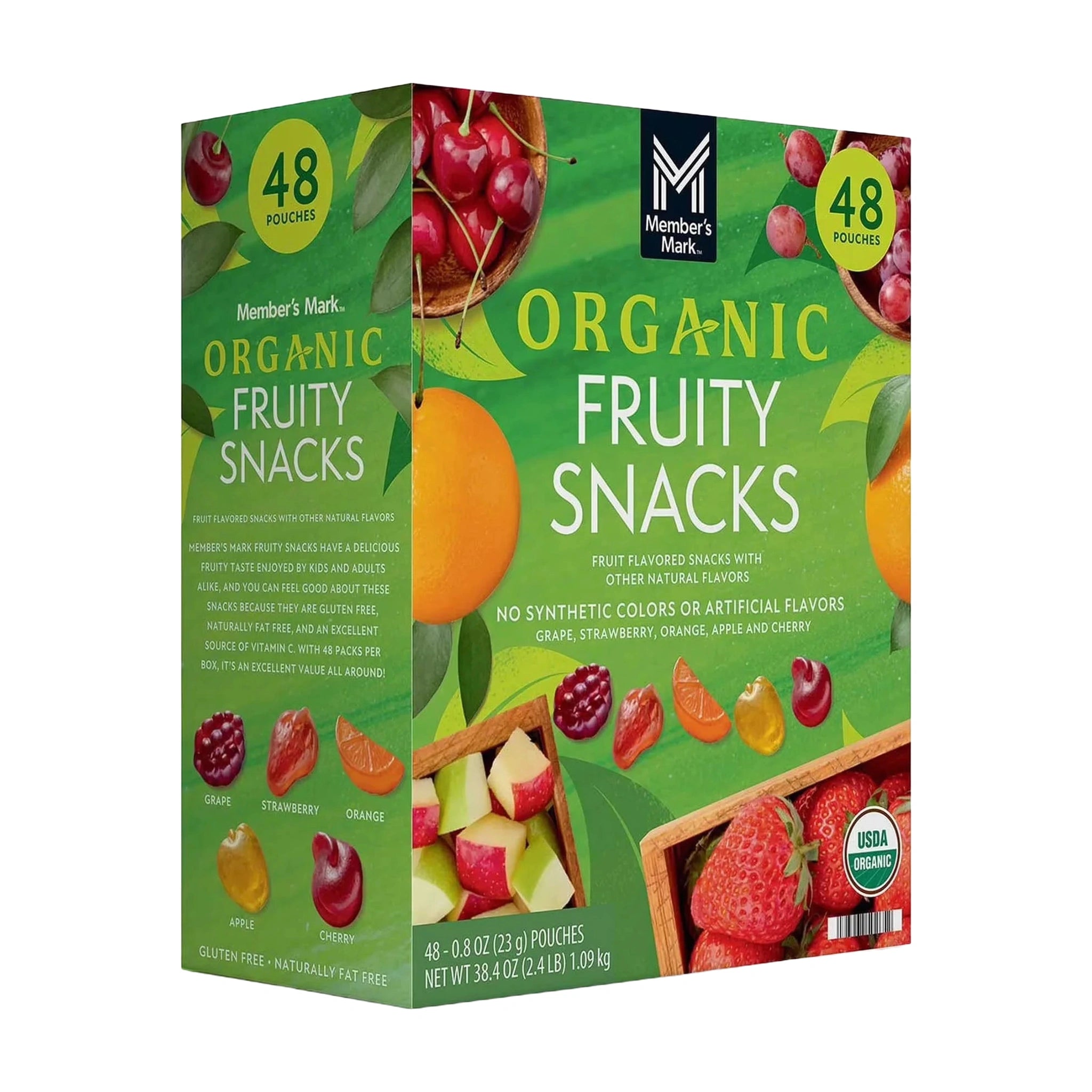 Organic Fruit Snacks- 1.09Kg (48 pk)