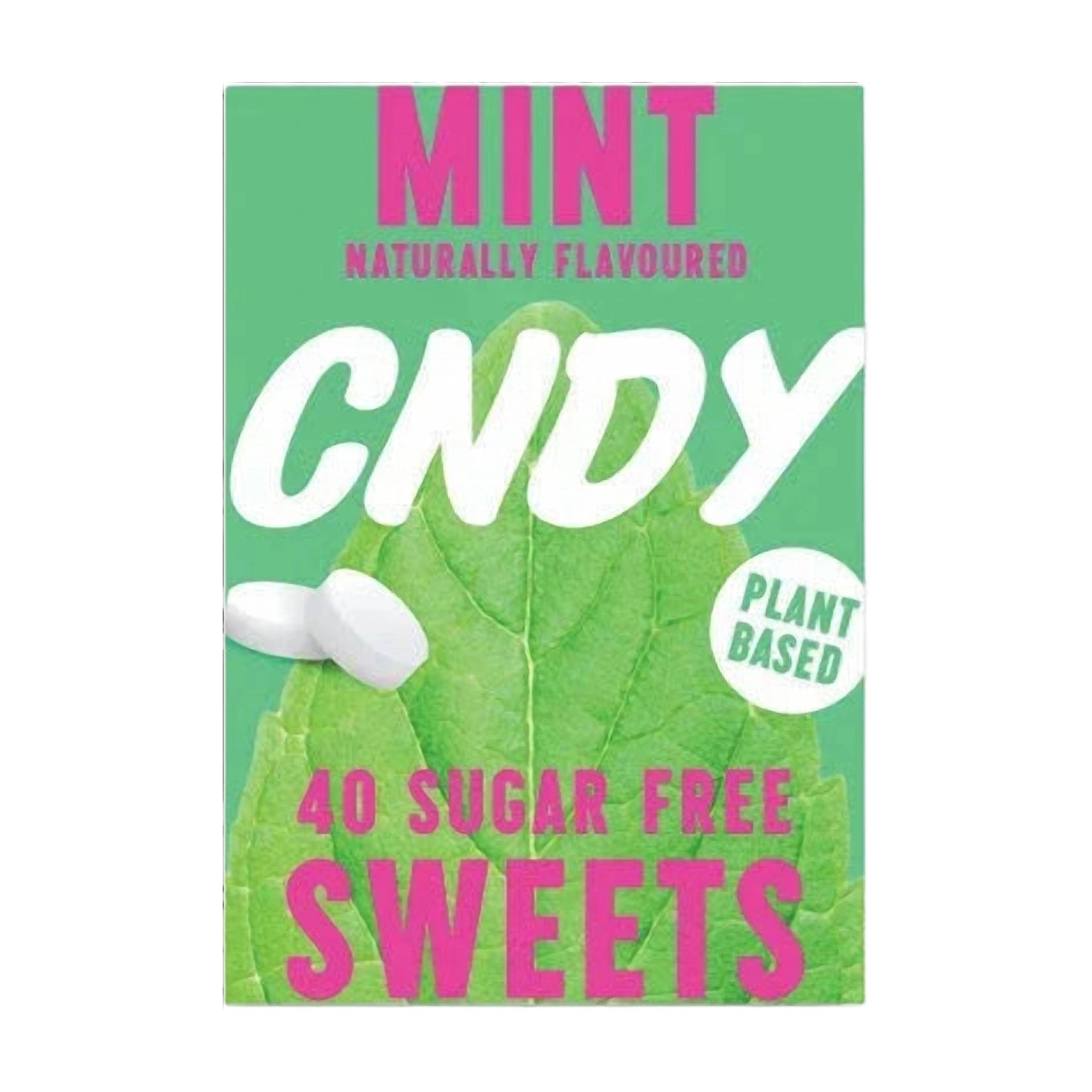 CNDY Sugar Free Tasty Sweets Mint Candy 7x40g