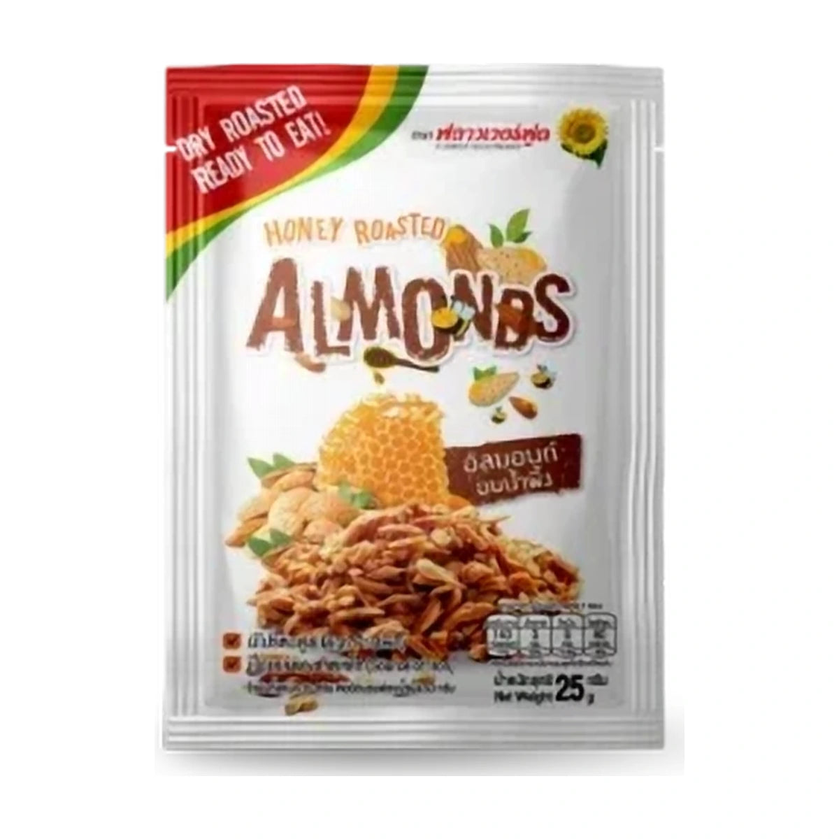 Flower Food Honey Roasted Almonds 25g | Welaza