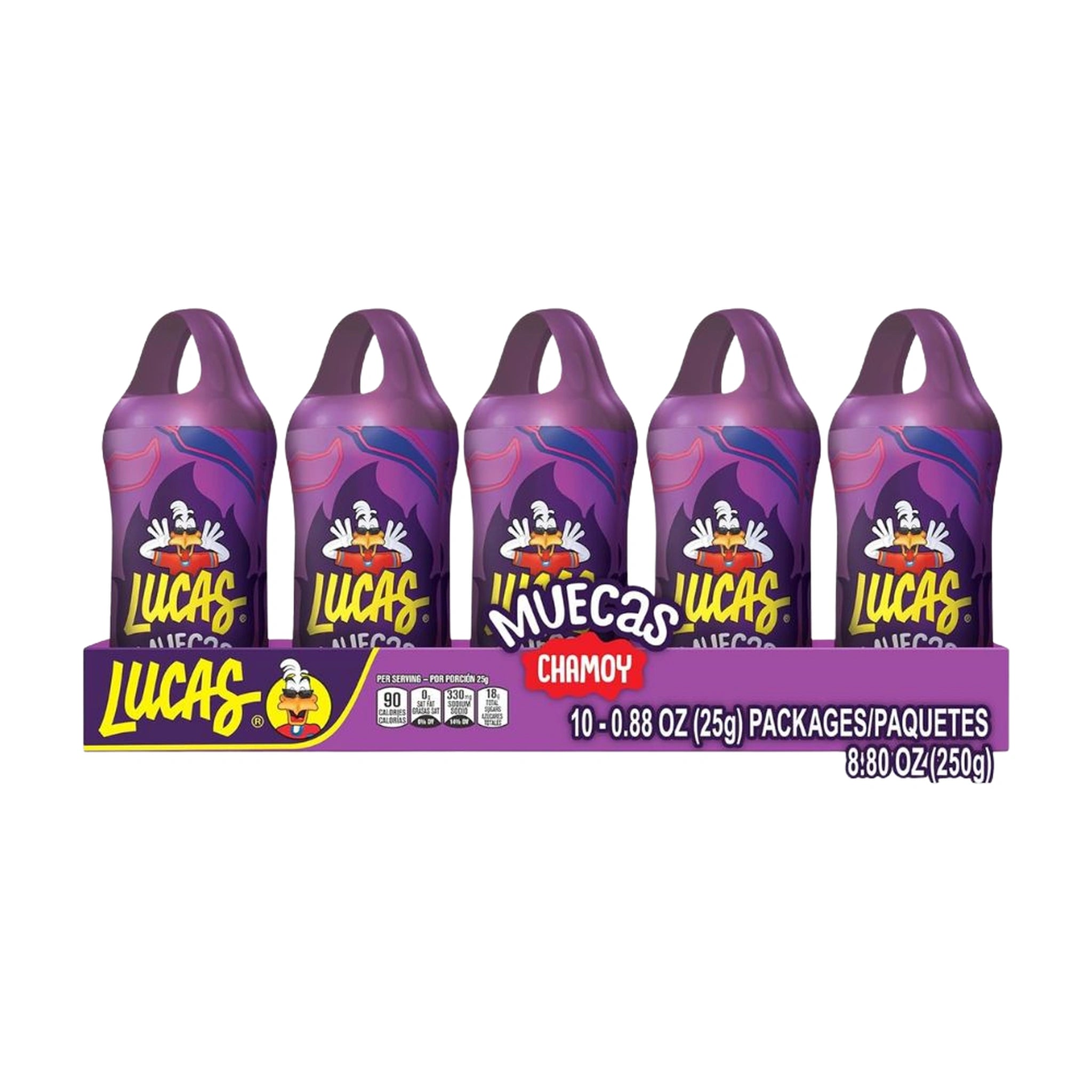 Lucas Muecas Chamoy  25g - 10Pc