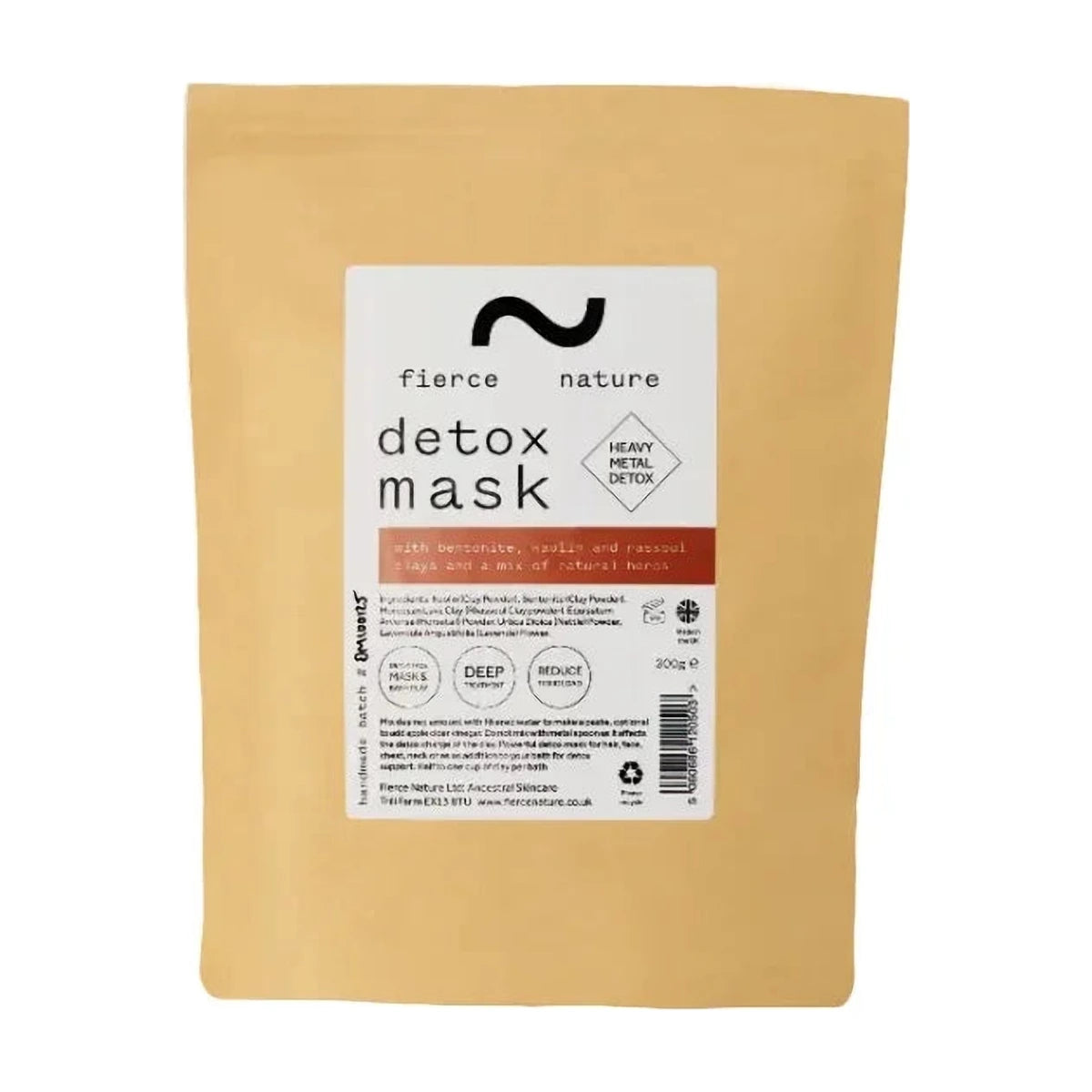 Fierce Nature Detox Mask 300g | Welaza