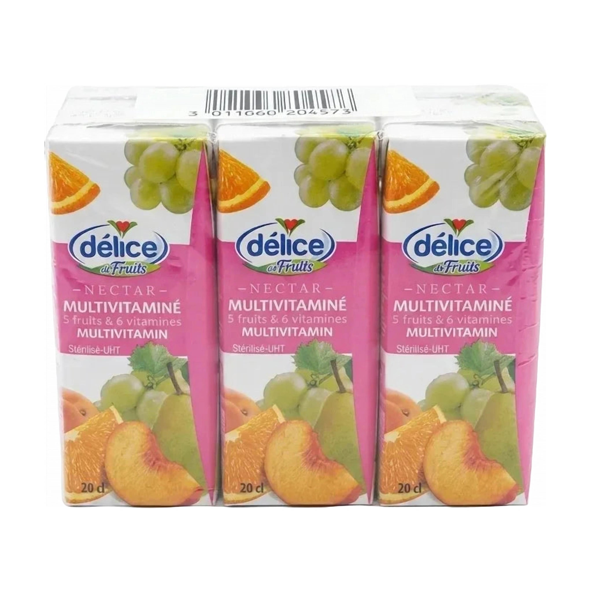 Delice Multivitamin Juice 20cl - Pack of 6