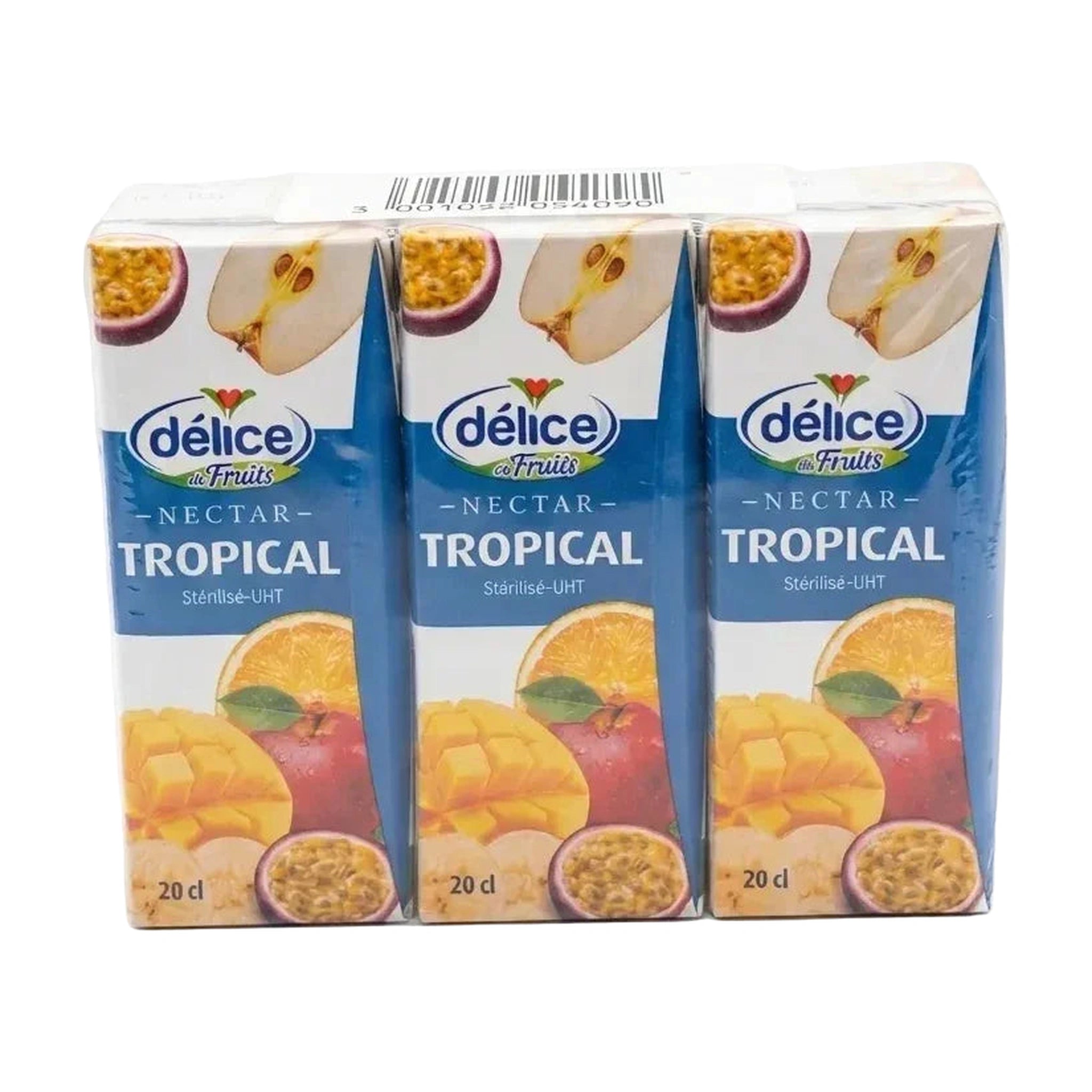 Delice Tropical Fruit Juice 20cl - Pack of 6