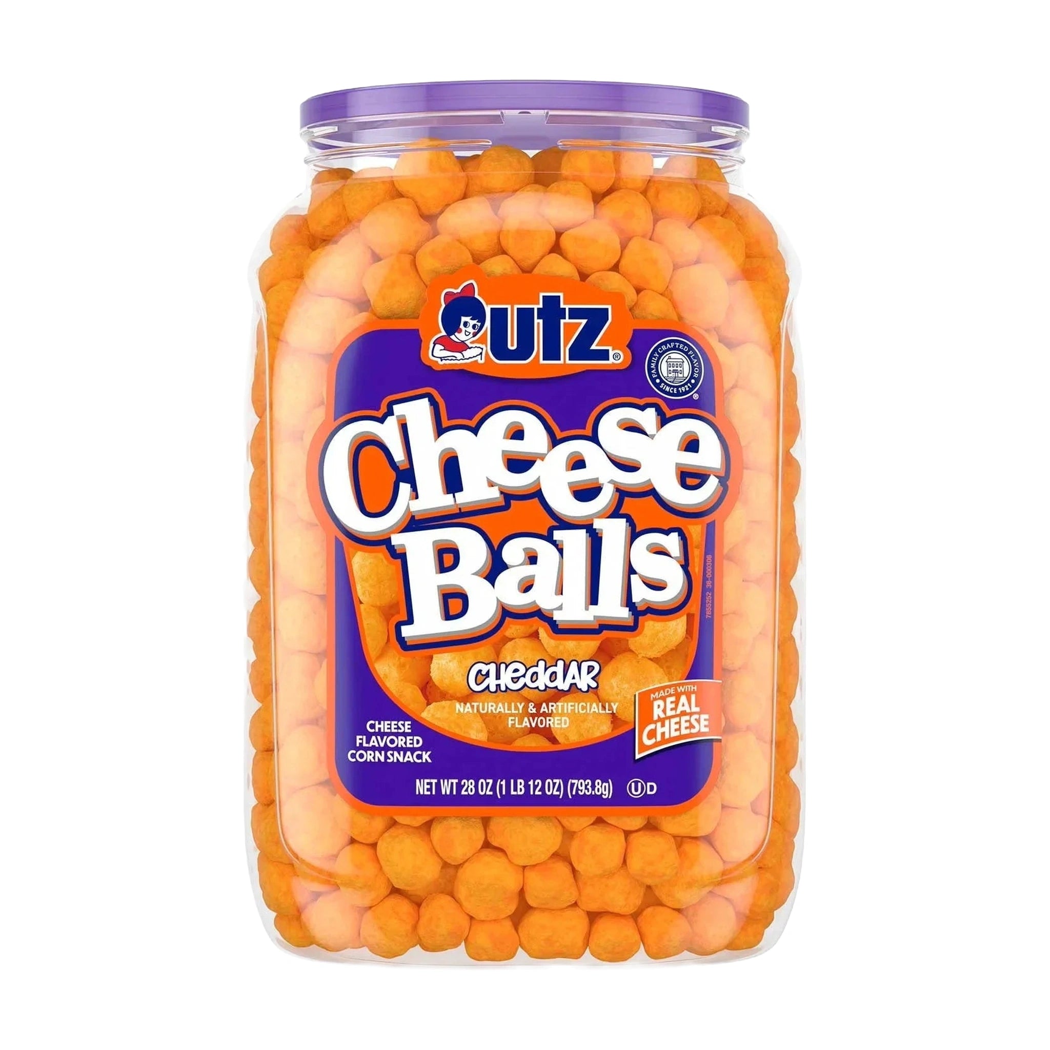 Utz Cheddar Cheese Balls 793.8g