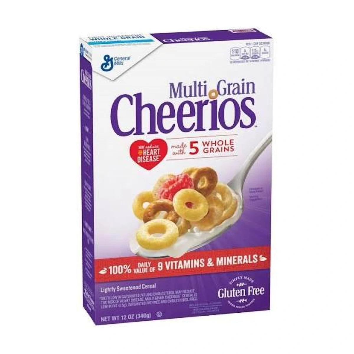 General Mills Multi Grain Cheerios Cereal Large 12 Oz | Welaza