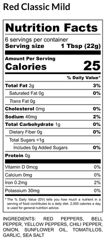 Red Classic Vegan Hot Sauce product image 3