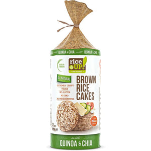 Rice Up  Whole Grain Rice Cakes Chia & Quinoa 120g
