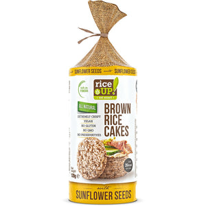 Rice Up  Whole Grain Rice Cakes Sunflower Seeds 120g