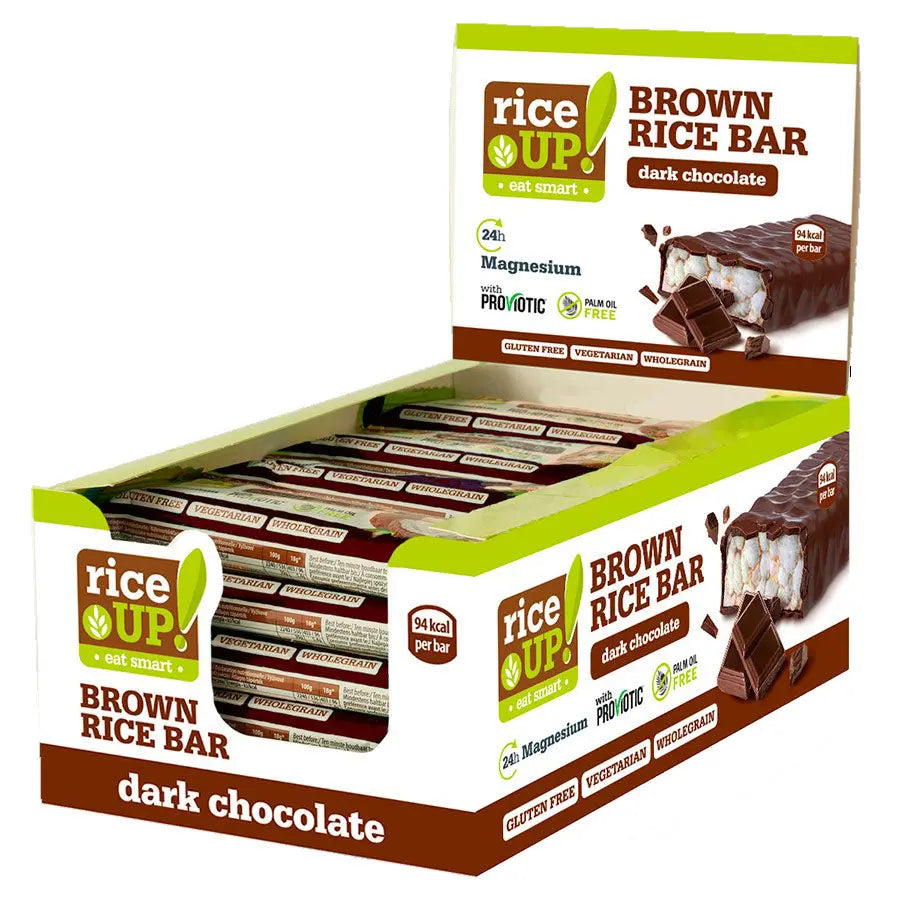Rice Up Dark Chocolate Bar 20 x 18G