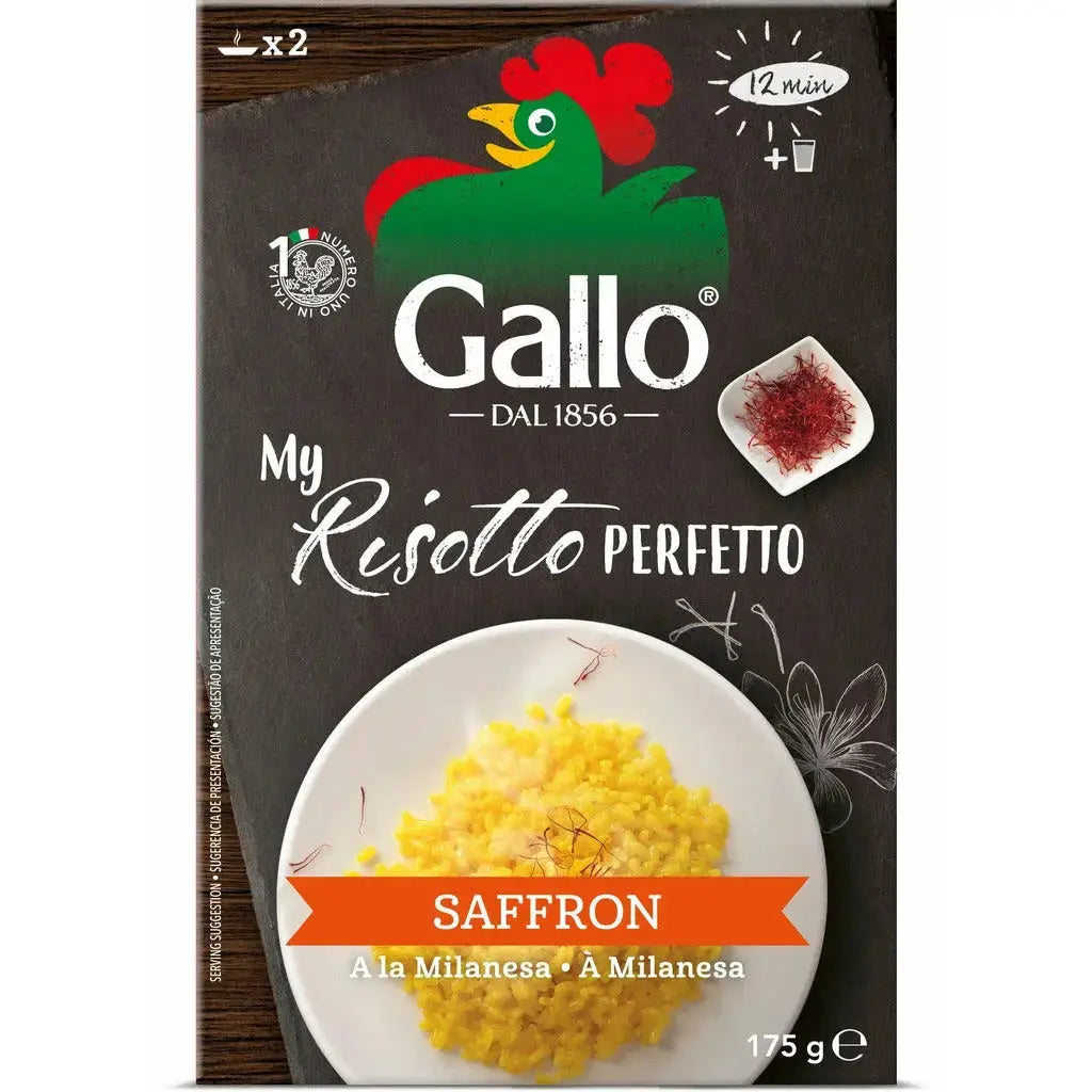Riso Gallo Risotto Perfetto Saffron 175g