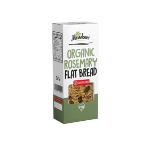 Meadows Organic Rosemary Flat Bread 140g