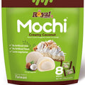 Royal Family Mochi Creamy Coconut Flavor Creme Wrapped in Sweet Rice Dough 120g