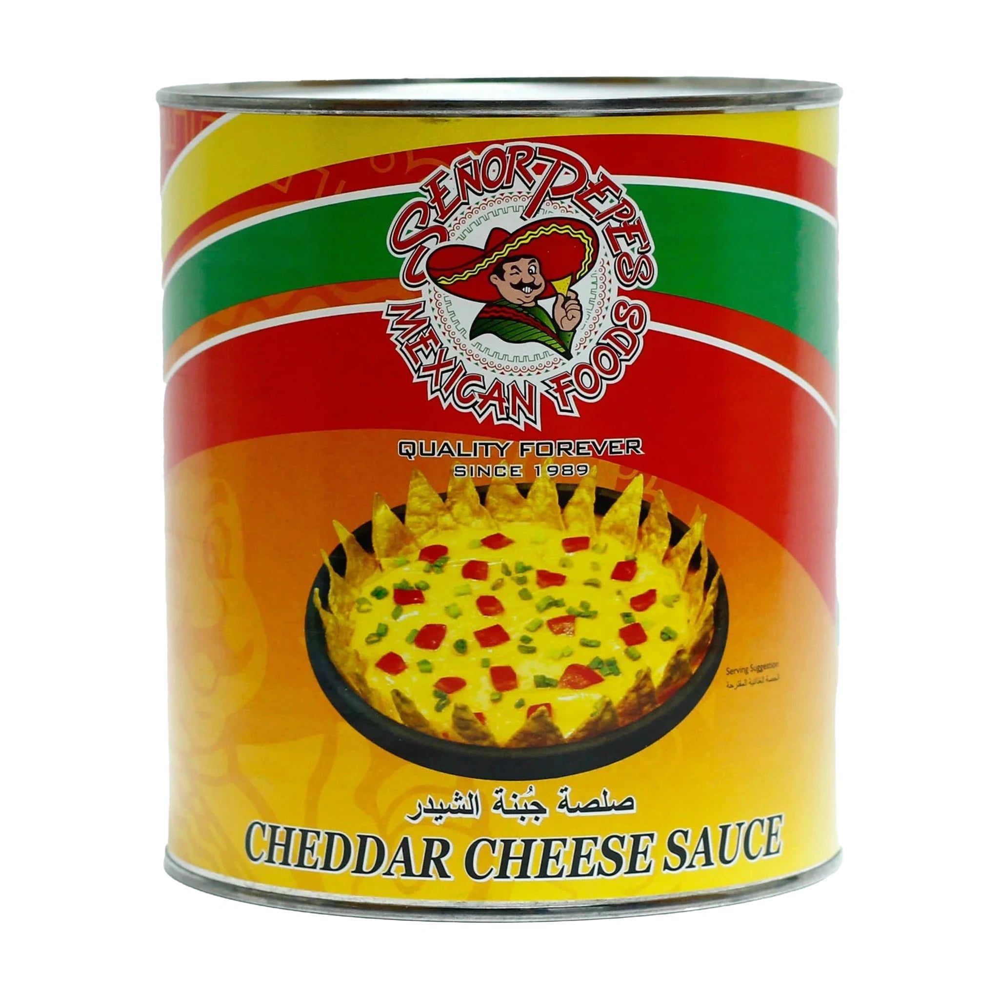 Senor Pepe’S Cheddar Cheese Sauce (Dip) 3KG